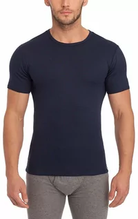 Koszulki męskie - bawełniana koszulka/podkoszulka męska ART. 112 Sesto Senso - grafika 1