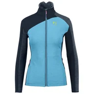 Bluzy sportowe damskie - Bluza damska Karpos Federa Full-Zip W Fleece Rozmiar: M / Kolor: niebieski/czarny - miniaturka - grafika 1