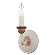 Lampy ścienne - Kinkiet Hartsville - kolor beżowy, brązowy - FE/HARTSVILLE1 - miniaturka - grafika 1