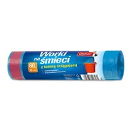 Worki na śmieci - Oskar Delko Worki na śmieci z taśmą 60L 10szt  47824 - miniaturka - grafika 1