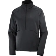 Bluzy sportowe damskie - BLUZA SALOMON ESSENTIAL WARM W C18310 - miniaturka - grafika 1
