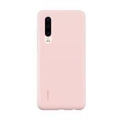 Etui i futerały do telefonów - Huawei Silicone Case elastyczne silikonowe etui pokrowiec Huawei P30 różowy (51992846) - miniaturka - grafika 1