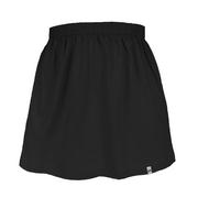 Spódnice - Spódniczka dziewczęca dla dziewczynki spódnica dziecięca czarna gładka krótka 104/110 - miniaturka - grafika 1