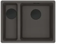 Zlewozmywaki - Zlewozmywak FRANKE MRG 160-34-15 Łupkowy Szary / Czarny odpływ 125.0737.992 - miniaturka - grafika 1