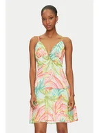 Sukienki - Morgan Sukienka letnia 251-RCREO.F Kolorowy Regular Fit - miniaturka - grafika 1