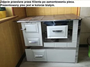 Kuchnia, angielka z piekarnikiem 9,5kW, bez płaszcza wodnego (kolor: brąz) - spełnia anty-smogowy EkoProjekt 92282084 - Kuchnie węglowe - miniaturka - grafika 2