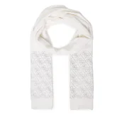 Apaszki i szaliki damskie - Szalik Guess W5BZ21 Z2NQ2 Biały - miniaturka - grafika 1
