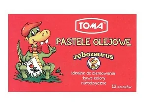 Toma Pastele olejowe De Luxe 12 kolorów - Przybory szkolne - miniaturka - grafika 1