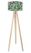 Lampy stojące - Macodesign Lampa podłogowa Tropikalna moranda tripod-foto-421p, 60 W - miniaturka - grafika 1