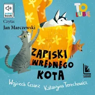 Audiobooki dla dzieci i młodzieży - Zapiski wrednego kota - miniaturka - grafika 1