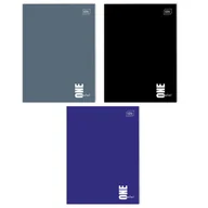 Zeszyty szkolne - 3 SZT. X ZESZYT A4, 60 KARTEK, KRATKA Z MARGINESEM, INTERDRUK ONE COLOR - miniaturka - grafika 1