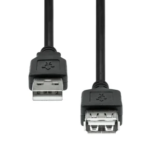 ProXtend USB 2.0 Przedłużacz Czarny 1M - Kable USB - miniaturka - grafika 1