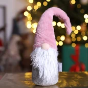 Ozdoby bożonarodzeniowe - Skrzat Świąteczny Kalle Krasnal Różowy 38 Cm - miniaturka - grafika 1