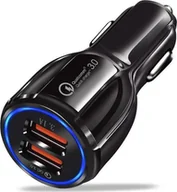 Ładowarki samochodowe - Ładowarka Baseus Ładowarka samochodowa 3,1A 2xUSB Quick Charge 3.0 - miniaturka - grafika 1
