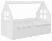 Łóżeczka i kojce - Łóżko dziecięce DOMEK 160x80 LEWY + materac - miniaturka - grafika 1