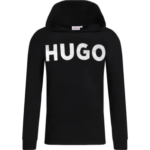 HUGO KIDS Bluza | Regular Fit - Bluzy dla dziewczynek - miniaturka - grafika 1