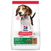 Sucha karma dla psów - Hills Science Plan 14 + 4 kg gratis! Science Plan, sucha karma dla psa, 18 kg - Puppy <1 Medium, jagnięcina z ryżem - miniaturka - grafika 1
