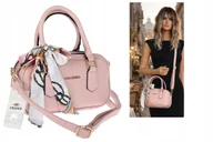 Torebki damskie - Torebka damska CHARRO pojemna Listonoszka kuferek CH662179 Różowa - miniaturka - grafika 1