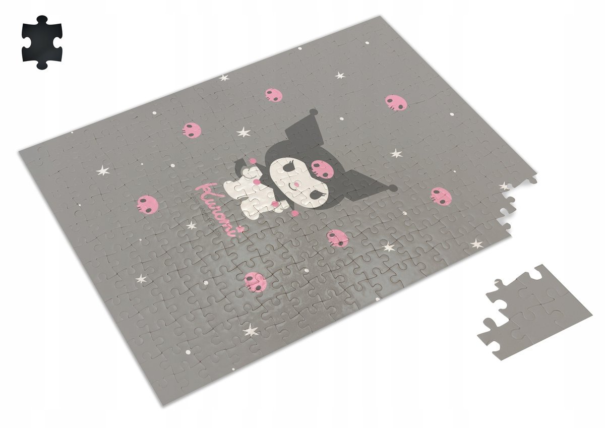 Puzzle KUROMI HELLO KITTY Cinnamoroll A3 252 el z Nadrukiem + IMIĘ 74