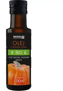 Ekologiczny olej z pestek dyni 100ml seria Black - Olej spożywczy - miniaturka - grafika 1
