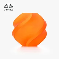 Filamenty i akcesoria do drukarek 3D - Filament Bambu Lab PLA Translucent 1,75mm 1kg - w zestawie z wielorazową szpulą - Orange} - miniaturka - grafika 1