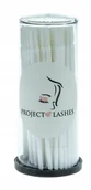 Sztuczne rzęsy i akcesoria - Project Lashes, Mikro Aplikatory Cylindryczne Do Rzęs, Tuba, 100 sztuk - miniaturka - grafika 1