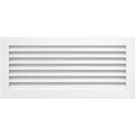 Akcesoria kominkowe - Kratki.pl KRATKA KOMINKOWA FRESH BIAŁA 170X370 MM 37B/FRESH - miniaturka - grafika 1