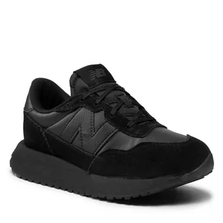 Buty dla chłopców - Sneakersy NEW BALANCE - GS237BK1  Czarny - grafika 1
