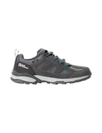 Buty trekkingowe damskie - Jack Wolfskin Trail Hiker Texapore Low W damskie buty trekkingowe, Tarmac Grey/Light Blue, rozm. 40 EU, Tarmac Grey Light Blue, 40 EU - miniaturka - grafika 1