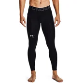 Spodnie sportowe męskie - Legginsy męskie Under Armour HeatGear Leggings BLK M - miniaturka - grafika 1