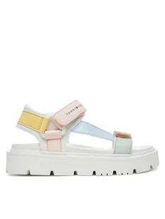 Tommy Hilfiger Sandały T3A2-33786-0326Y S Kolorowy - Buty dla dziewczynek - miniaturka - grafika 1