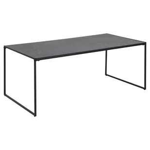 Actona Stolik Kawowy Moderna/ 48X120X60 Czarny - Ławy i stoliki kawowe - miniaturka - grafika 1