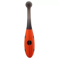 Gryzaki dla dzieci - Mombella, Szczoteczka do Zębów Silikon B, czerwony - miniaturka - grafika 1