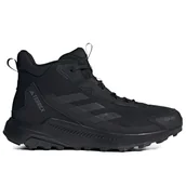 Buty trekkingowe męskie - Buty adidas Terrex Anylander Mid Rain.Rdy Hiking ID0898 - czarne - miniaturka - grafika 1
