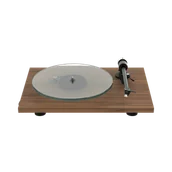 Gramofony - Pro-Ject T2 gramofon z wkładką MM (orzech) - miniaturka - grafika 1