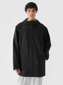 Kurtki męskie - Męska kurtka przejściowa przeciwdeszczowa Outhorn OTHWAW24TTJAM0840 - czarna - miniaturka - grafika 1