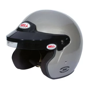 Kask otwarty Bell MAG srebrny (homologacja FIA) - Kaski do sportów motorowych - miniaturka - grafika 1