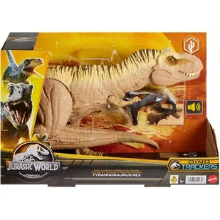 Figurka MATTEL Jurassic World Tyrannosaurus T Rex HNT62 - Figurki dla dzieci - miniaturka - grafika 1