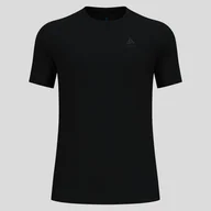 Koszulki męskie - Koszulka męska ODLO Merino 160 BL Top - 100% wełna merino, krótki rękaw - miniaturka - grafika 1