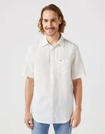 Koszule męskie - Męska koszula Wrangler SS 1 PKT SHIRT S - miniaturka - grafika 1