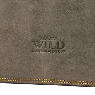 Saszetka męska z naturalnej skóry Wild 250589-MH - Torby męskie - miniaturka - grafika 6