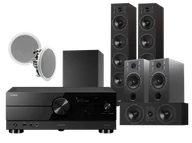 Kino domowe - Yamaha RX-A2A (czarny) + Diva 6 + 3 + 7 (czarny) + RD 260 + Basso 880 - miniaturka - grafika 1