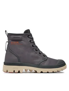Palladium Trapery Pampa Lite+ Hi 79102-006-M Szary - Botki męskie - miniaturka - grafika 1