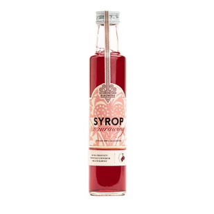 Syrop z żurawiny 250ml - Schronisko Bukowina - Syropy i koncentraty owocowe - miniaturka - grafika 1
