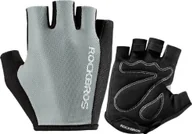 Rękawiczki rowerowe - RockBros Rękawiczki rowerowe Rockbros S099GR rozmiar M - szare - miniaturka - grafika 1