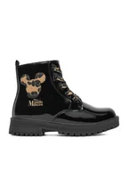Buty dla dziewczynek - Mickey&Friends Trzewiki CEO-CM-AW25-230DSTC Czarny - miniaturka - grafika 1