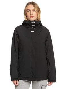 kurtka zimowa damska ROXY GALAXY JACKET True Black - KVJ0 - Kurtki damskie - miniaturka - grafika 1