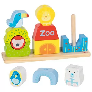 Układanka na palikach Zoo Goki - Lalki dla dziewczynek - miniaturka - grafika 1