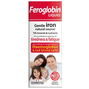 Vitabiotics Feroglobin Capsules feroglobina suplement diety 30 kapsułek - Witaminy i minerały - miniaturka - grafika 1