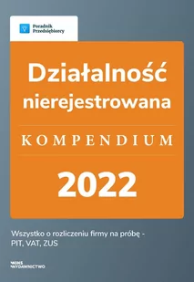 Działalność nierejestrowana - E-booki - biznes i ekonomia - miniaturka - grafika 1